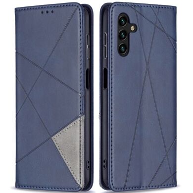 Чехол UniCase Geometric Pattern для Samsung Galaxy A13 5G (A136) / A04s (A047) - Blue