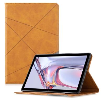 Чохол UniCase Geometric Style для Samsung Galaxy Tab A7 10.4 (2020) - Brown