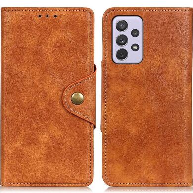 Чехол UniCase Vintage Wallet для Samsung Galaxy A73 - Brown