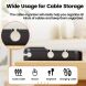 Держатель для кабелей TOOCKI Silicone Cord Organizer - White. Фото 6 из 9