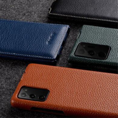 Кожаный чехол MELKCO Jacka Type для Samsung Galaxy Note 20 (N980) - Black
