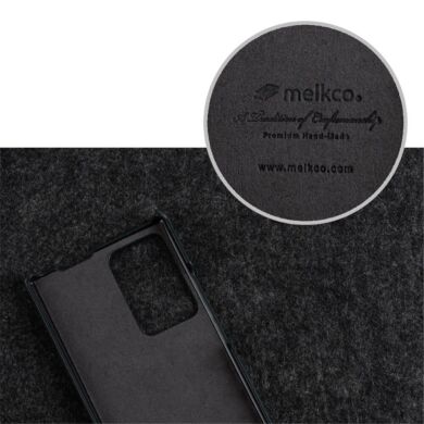 Кожаный чехол MELKCO Jacka Type для Samsung Galaxy Note 20 (N980) - Black