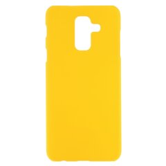 Пластиковий чохол Deexe Hard Shell для Samsung Galaxy A6+ 2018 (A605), Yellow