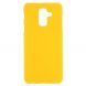 Пластиковый чехол Deexe Hard Shell для Samsung Galaxy A6+ 2018 (A605) - Yellow. Фото 1 из 3