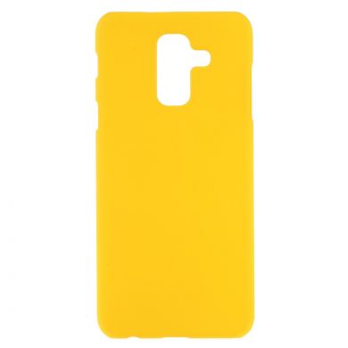 Пластиковый чехол Deexe Hard Shell для Samsung Galaxy A6+ 2018 (A605) - Yellow