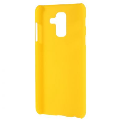 Пластиковый чехол Deexe Hard Shell для Samsung Galaxy A6+ 2018 (A605) - Yellow