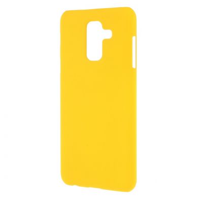 Пластиковый чехол Deexe Hard Shell для Samsung Galaxy A6+ 2018 (A605) - Yellow