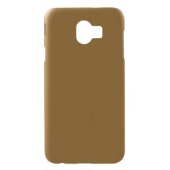 Пластиковый чехол Deexe Hard Shell для Samsung Galaxy J4 2018 (J400) - Gold