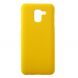 Пластиковый чехол Deexe Hard Shell для Samsung Galaxy J6 2018 (J600) - Yellow. Фото 1 из 3