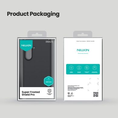 Пластиковий чохол NILLKIN Frosted Shield Pro для Samsung Galaxy S26 Plus - Black