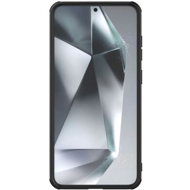 Пластиковый чехол NILLKIN Frosted Shield Pro Magnetic для Samsung Galaxy S25 (S931) - Black