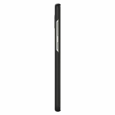 Пластиковий чохол Spigen (SGP) Thin Fit для Samsung Galaxy S10 Plus (G975) - Black