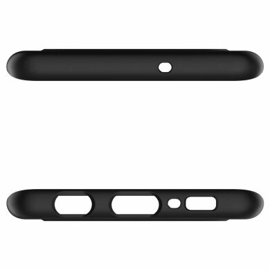 Пластиковый чехол Spigen (SGP) Thin Fit для Samsung Galaxy S10 Plus (G975) - Black