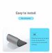 Портативний чохол для карт Baseus Back Stick Silicone Card Bag - Light Grey