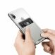 Портативний чохол для карт Baseus Back Stick Silicone Card Bag - Light Grey