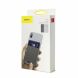 Портативний чохол для карт Baseus Back Stick Silicone Card Bag - Light Grey
