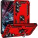 Протиударний чохол з підставкою Deexe Armor Case для Samsung Galaxy S26 FE - Red
