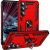 Протиударний чохол з підставкою Deexe Armor Case для Samsung Galaxy S26 FE - Red