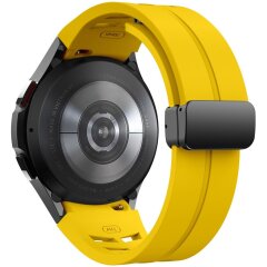 Ремешок Deexe Aurora Strap для Samsung Galaxy Watch 4 / 4 Classic / 5 / 5 Pro / 6 / 6 Classic / 7 / FE - Yellow