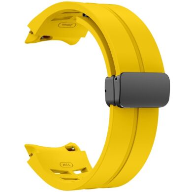 Ремешок Deexe Aurora Strap для Samsung Galaxy Watch 4 / 4 Classic / 5 / 5 Pro / 6 / 6 Classic / 7 / FE - Yellow