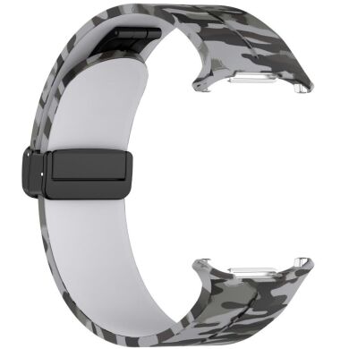 Ремінець Deexe Camouflage Pattern для Samsung Galaxy Watch Ultra (47mm) - Light Grey