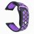 Ремінець Deexe Dot Color для Samsung Watch Active / Active 2 40mm / Active 2 44mm - Black / Purple