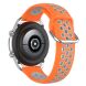 Ремінець Deexe Dual Color для Samsung Galaxy Watch 3 (45mm) - Orange / Grey