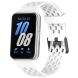 Ремінець Deexe Ocean Strap для Samsung Galaxy Fit 3 - White