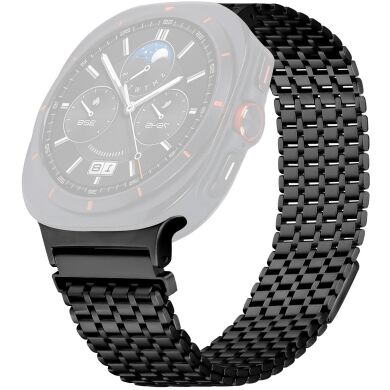 Ремінець Deexe Pulsar для Samsung Galaxy Watch 8 (40/44mm) / 8 Classic / Ultra (2025) - Black