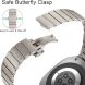Ремінець Deexe Steel Strap для Samsung Galaxy Watch Ultra (47mm) / Ultra (2025) - Titanium