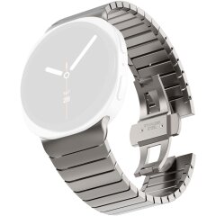Ремінець Deexe Steel Strap для Samsung Galaxy Watch Ultra (47mm) / Ultra (2025) - Titanium