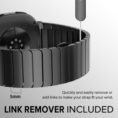 Ремінець Deexe Steel Strap для Samsung Galaxy Watch Ultra (47mm) / Ultra (2025) - Titanium