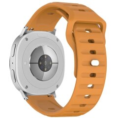 Ремешок KALEBOL Wave Pattern для Samsung Galaxy Watch 8 (40/44mm) / 8 Classic - Yellow