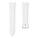 Ремінець UniCase Silicone Strap для Samsung Galaxy Watch 4 Classic (46mm) / Watch 4 Classic (42mm) / Watch 4 (40mm) / Watch 4 (44mm) - White