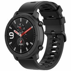 Ремінець UniCase Soft Silicone для годинників з шириною кріплення 22мм - Black