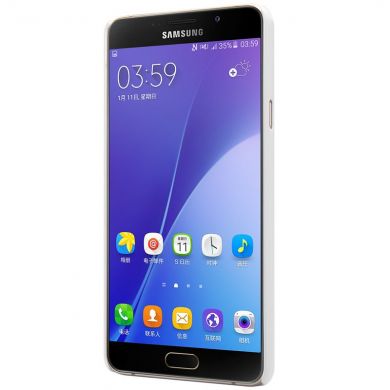 Пластиковая накладка NILLKIN Frosted Shield для Samsung Galaxy A5 (2016) - White