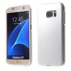 Защитная накладка MERCURY iJelly для Samsung Galaxy S7 (G930) - Silver