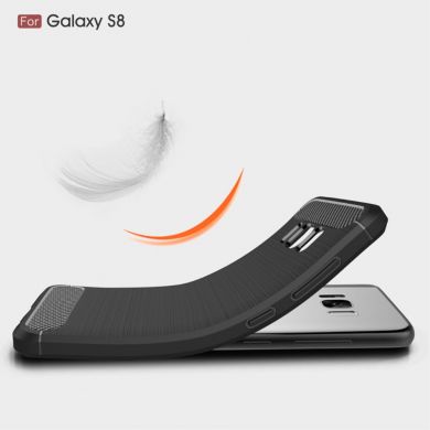 Захисний чохол UniCase Carbon для Samsung Galaxy S8 (G950), серый