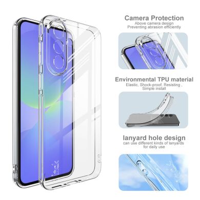 Силіконовий (TPU) чохол IMAK UX-5 Series для Samsung Galaxy A37 (A376) - Transparent
