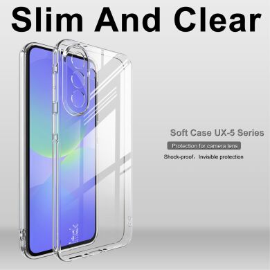 Силіконовий (TPU) чохол IMAK UX-5 Series для Samsung Galaxy A37 (A376) - Transparent