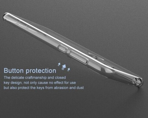 Силіконовий чохол IMAK UX-5 Series для Samsung Galaxy A50 (A505) - Transparent