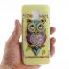 Силиконовый (TPU) чехол Deexe Life Style для Samsung Galaxy A6 2018 (A600) - Owl. Фото 6 из 7