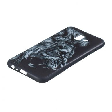 Силіконовий (TPU) чохол Deexe Life Style для Samsung Galaxy J6+ (J610) - Lion