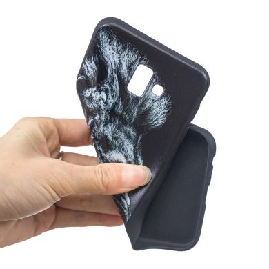 Силіконовий (TPU) чохол Deexe Life Style для Samsung Galaxy J6+ (J610) - Lion