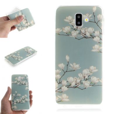 Силіконовий (TPU) чохол Deexe Life Style для Samsung Galaxy J6+ (J610), Pretty Flowers