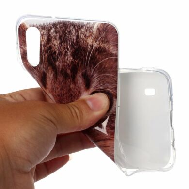 Силіконовий (TPU) чохол Deexe Life Style для Samsung Galaxy M10 (M105) / A10 (A105) - Cat