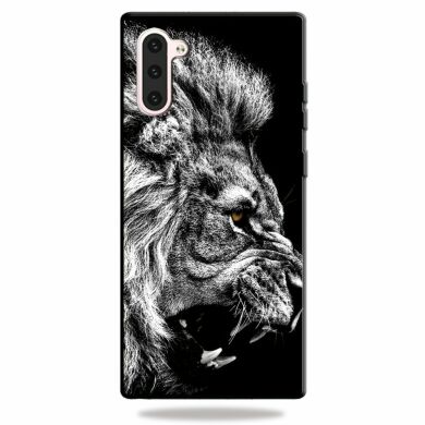 Силіконовий (TPU) чохол Deexe Life Style для Samsung Galaxy Note 10 - Lion