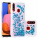 Силіконовий (TPU) чохол Deexe Liquid Glitter для Samsung Galaxy A20s (A207), Blue