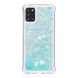 Силіконовий (TPU) чохол Deexe Liquid Glitter для Samsung Galaxy A31 (A315) - Baby Blue