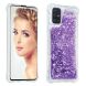 Силіконовий (TPU) чохол Deexe Liquid Glitter для Samsung Galaxy A71 (A715) - Violet